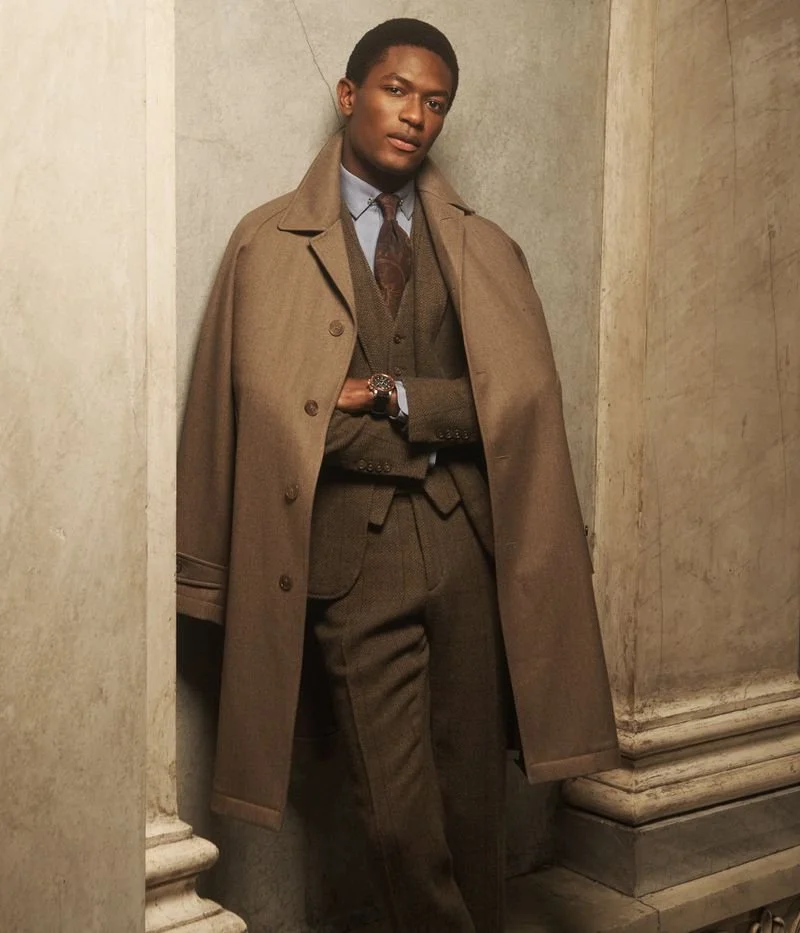 Ralph Lauren Shot Purple Fall 2021 Campaign in Milan — Anne of